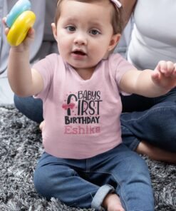 Personalized First Birthday Baby Rompers/T-Shirts