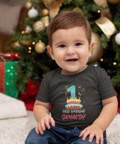 Personalized First Birthday Baby Rompers/T-Shirts