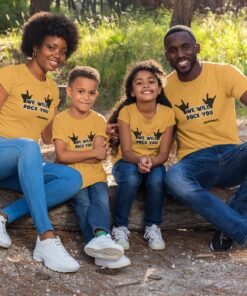 Personalised Family Group T-Shirts - Family Matching T-Shirts