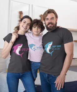 Personalised Family Group T-Shirts - Family Matching T-Shirts