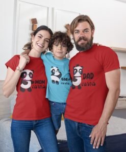 Personalised Family Group T-Shirts - Family Matching T-Shirts