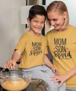 Mom And Son Matching T-Shirts