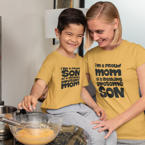 Mom And Son Matching T-Shirts