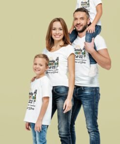 Personalised Family Matching Group Vacation T-Shirts