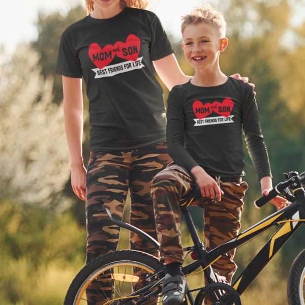 Mom And Son Matching T-Shirts