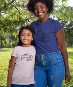 Mom And Daughter Matching T-Shirts