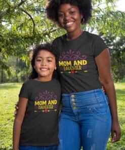 Mom And Daughter Matching T-Shirts