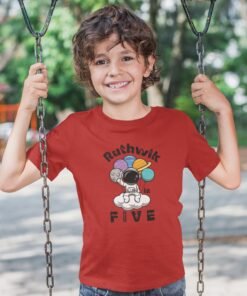 Kids Custom Birthday T-Shirts -Space Theme T-Shirts