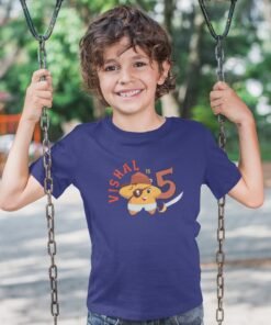 Kids Custom Birthday T-Shirts -Pirate Theme T-Shirts