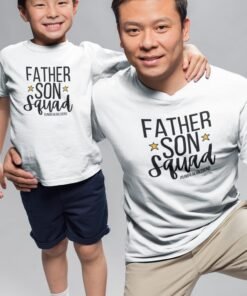 Dad And Son Matching T-Shirts - Father's Day Gifts