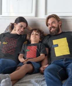 Personalised Family Group T-Shirts - Family Matching T-Shirts