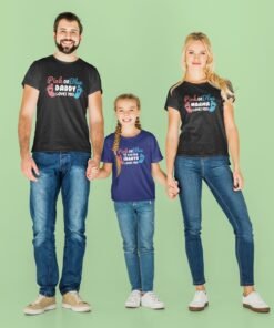 Personalised Family Baby Shower T-Shirts