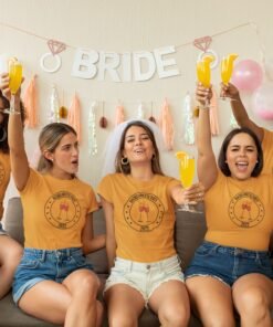 Personalised T-Shirts for Bachelor/Bachelorette Party - Bride & Groom T-Shirts