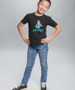 Kids Custom Birthday T-Shirts -Mermaid Theme T-Shirts
