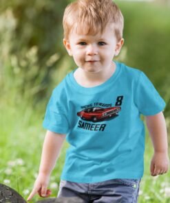 Kids Custom Birthday T-Shirts -Car Theme T-Shirts