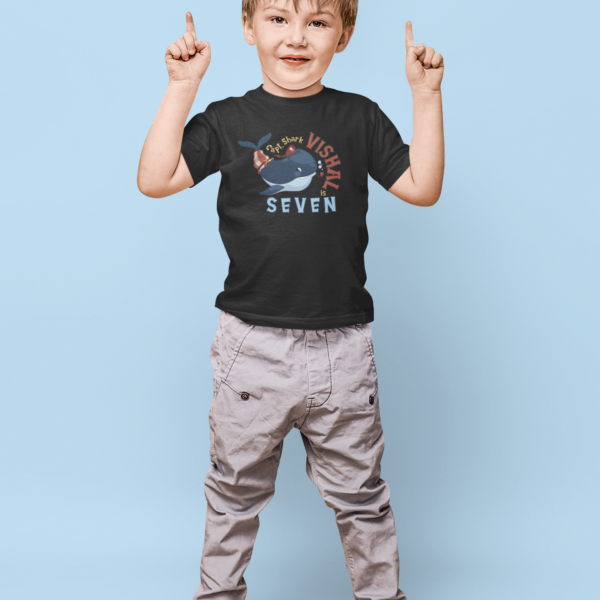 Kids Custom Birthday T-Shirts -Pirate Theme T-Shirts