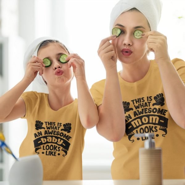 Mom And Daughter Matching T-Shirts