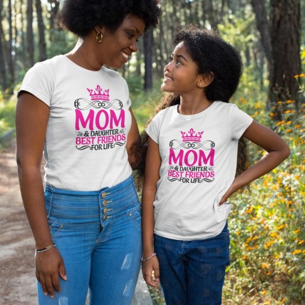 Mom And Daughter Matching T-Shirts