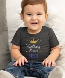 Personalized First Birthday Baby Rompers/T-Shirts
