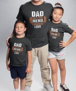Dad And Daughter/Son Matching T-Shirts - Father's Day Gifts