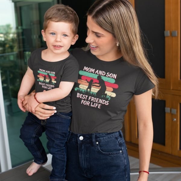 Mom And Son Matching T-Shirts