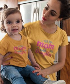 Mom And Daughter Matching T-Shirts