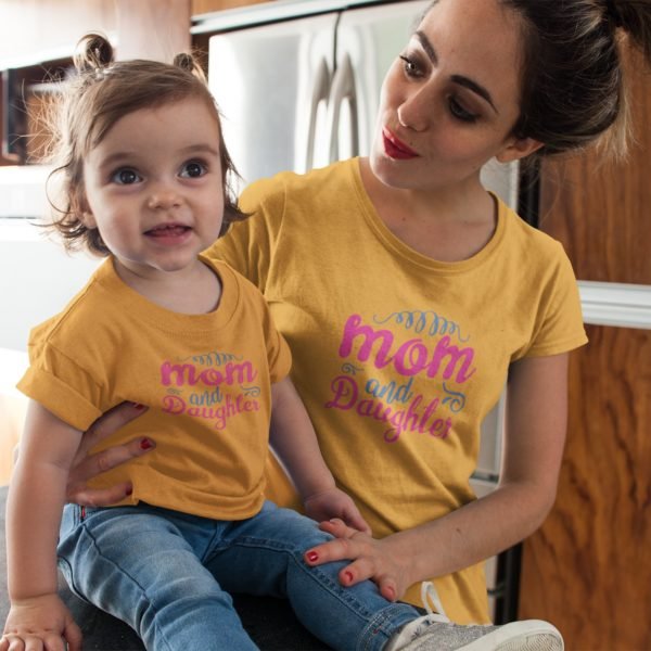 Mom And Daughter Matching T-Shirts