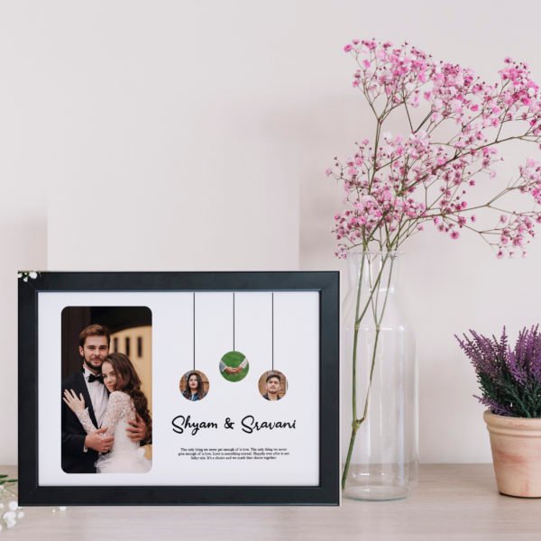 Couples, Couples Anniversary Collage Frames - Anniversary Gifts for Him & Her - Personalised Home Decor
