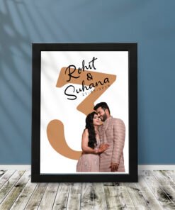 Couples Portrait Frames - Watercolor Portrait - Gifts for Him & Her - Personalised Home Decor