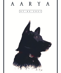 Alternative view of Personalised Pet Portrait Wall Frames - Gifts for Pet Lovers