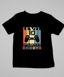 Kids Custom Birthday T-Shirts - Game Theme