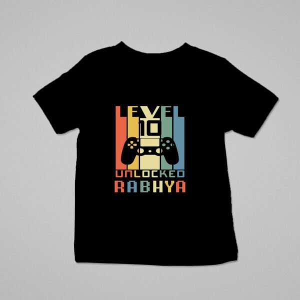 Kids Custom Birthday T-Shirts - Game Theme