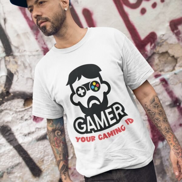 Alternative view of Personalised Profession T-Shirts For Doctor, Engineer, Lawyer, CA, Gamer