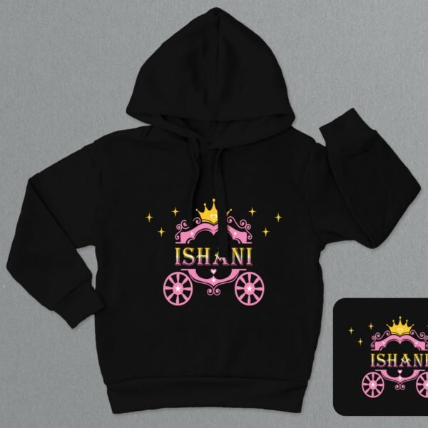 Alternative view of Personalized Kids Custom Name Hoodies