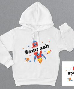 Alternative view of Personalized Kids Custom Name Hoodies
