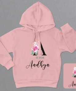 Alternative view of Personalized Kids Custom Name Hoodies