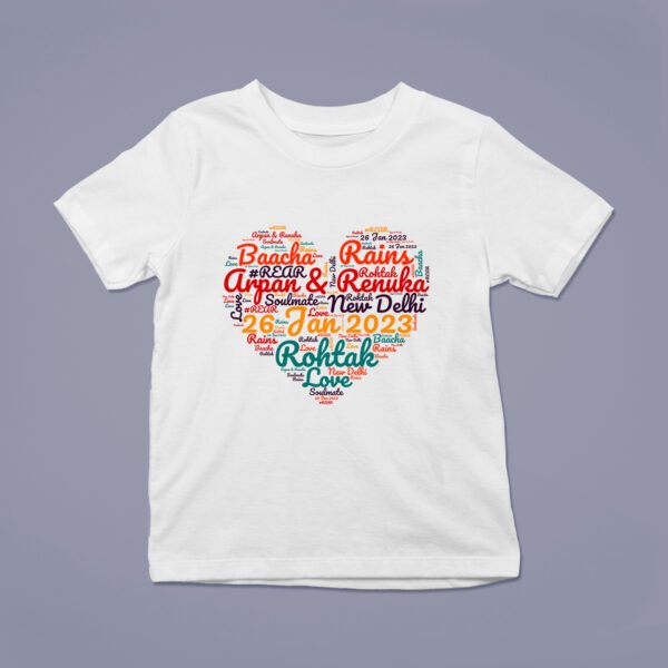 Kids Word Art T-Shirts