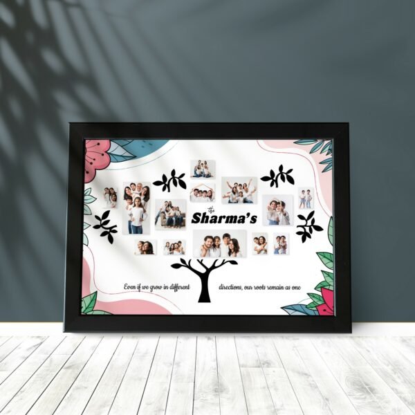 Family Collage Frames - Family Gifts - Personalised Home Decor