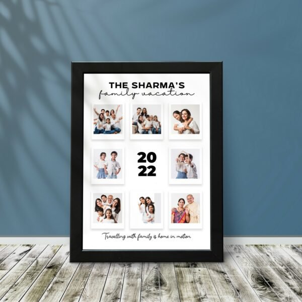 Family Collage Frames - Family Gifts - Personalised Home Decor