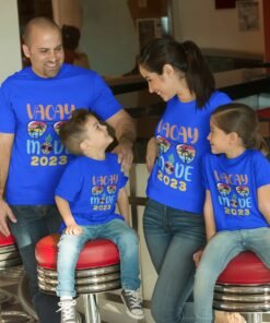 Personalised Family Matching Group Vacation T-Shirts