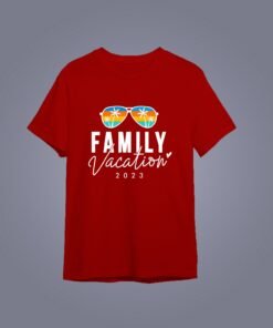 Alternative view of Personalised Family Matching Group Vacation T-Shirts