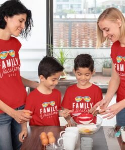 Personalised Family Matching Group Vacation T-Shirts