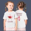 Kids Custom Birthday T-Shirts -Front + Back Theme