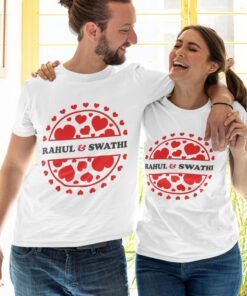 Soulmate Couple T-Shirts – Custom Matching Tees