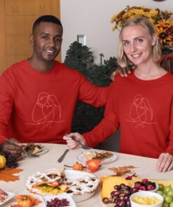 Personalized Couple Sweatshirts for Pre-Wedding Photoshoots & Anniversary