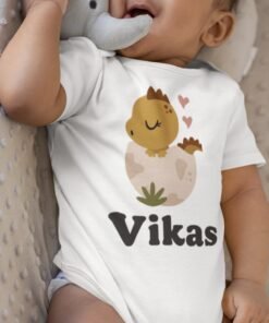 Baby Name Rompers & T-Shirts for Newborn Baby