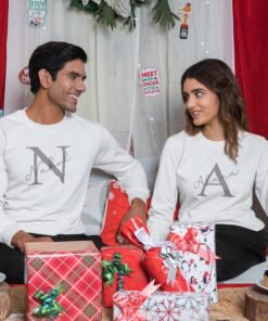 Alternative view of Personalized Couple Sweatshirts for Pre-Wedding Photoshoots & Anniversary