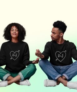 Alternative view of Personalized Couple Sweatshirts for Pre-Wedding Photoshoots & Anniversary