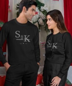 Alternative view of Personalized Couple Sweatshirts for Pre-Wedding Photoshoots & Anniversary