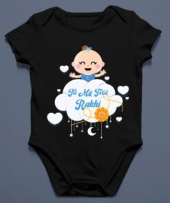 My First Rakhi Baby Romper – Raksha Bandhan Outfit for Newborn & Infants